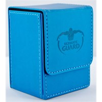 Deck Case Lær 80+ Blå Oppbevaringsboks i lær 80+ kort